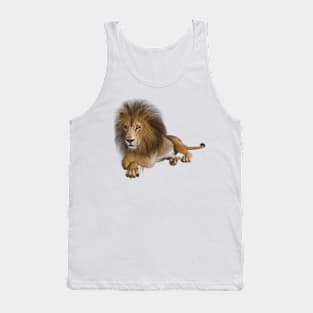 Big wild African Lion Tank Top